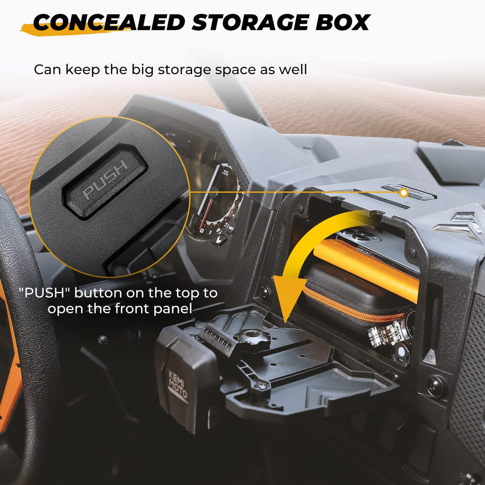 HDPE durability for rugged off-road use and high-speed stability