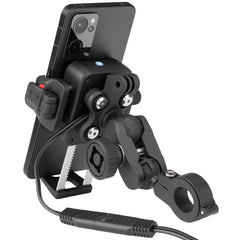 KEMIMOTO IP66 waterproof rating shields the mount against rain and splashes.