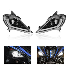 KEMIMOTO LED headlights turn signal improves signaling visibility to others.