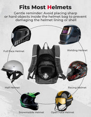 KEMIMOTO reflective front and side details for visibility