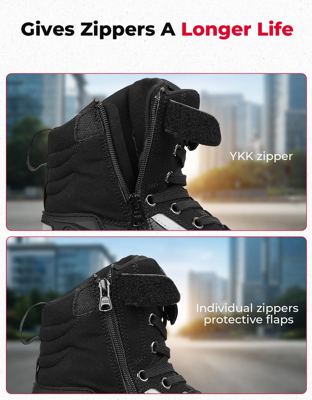 KEMIMOTO versatile fit adapting to different foot shapes for extended rides.