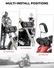 KEMIMOTO quick release buckles shown for fast access
