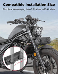 KEMIMOTO rain flap protects contents during showers