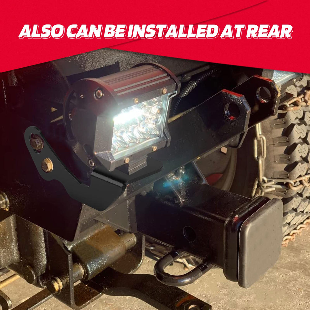 No-drill installation using factory holes and existing bolts for quick trail setup.