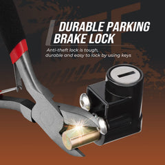 KEMIMOTO parking brake lock compatible with Ryker Rally Edition for stable parking.