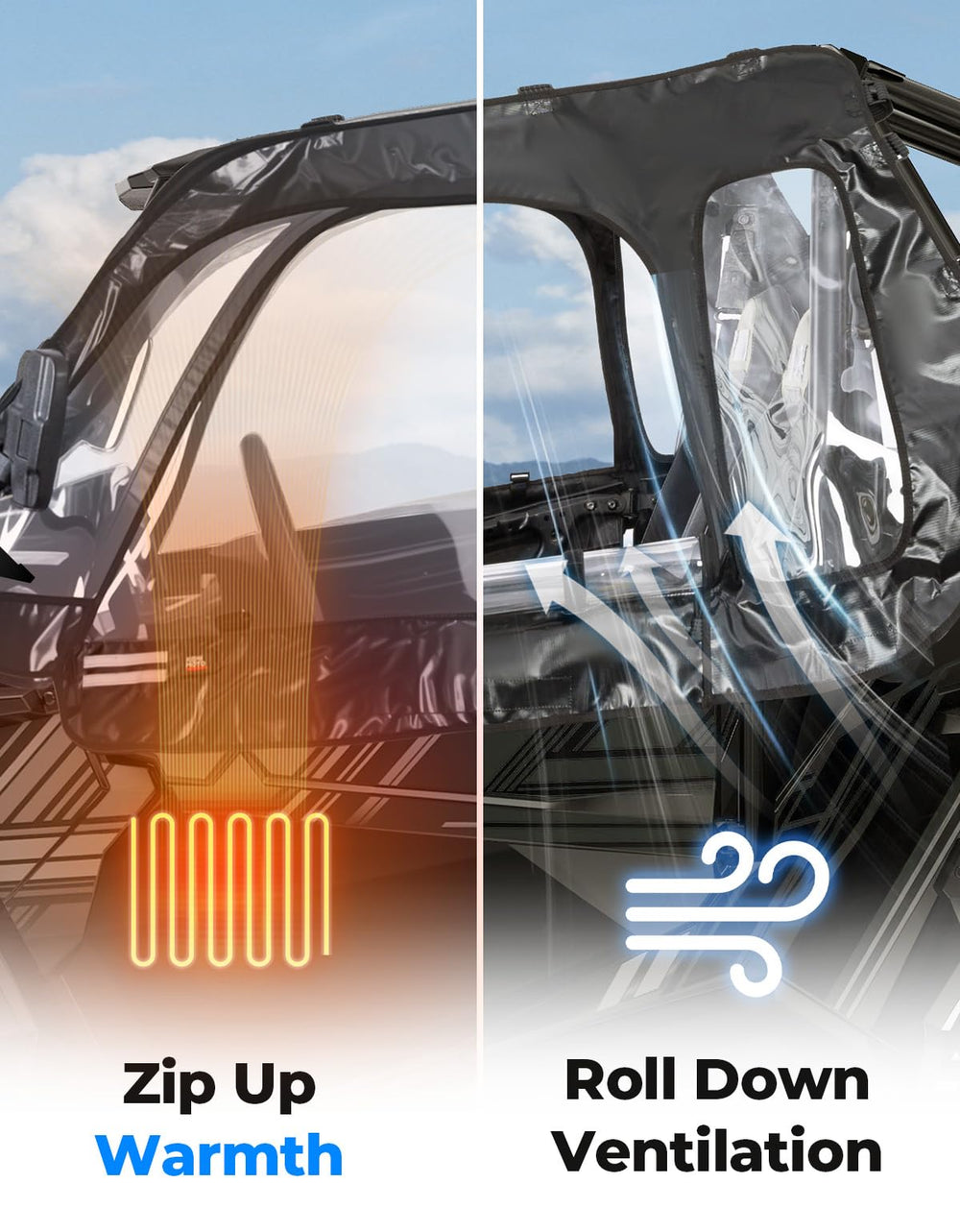Polaris RZR XP 1000 and XP Turbo compatibility for easy upgrade