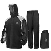 KEMIMOTO rain jacket shown with waterproof shell rated for heavy rain, keeping you dry.