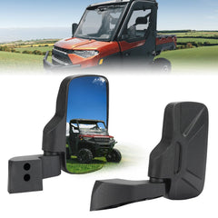 KEMIMOTO Ranger door mirrors installed on full doors for improved visibility.