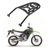 KEMIMOTO rear rack on KLX300 with multiple mounting points for gear