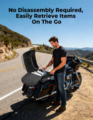 KEMIMOTO 28L grab-and-go design simplifies packing and access.