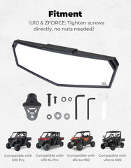 KEMIMOTO rear view mirror compatible with UFORCE 600 and ZFORCE 950.