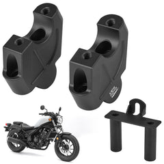 KEMIMOTO Rebel riser dashboard bracket closeup for stable mounting.