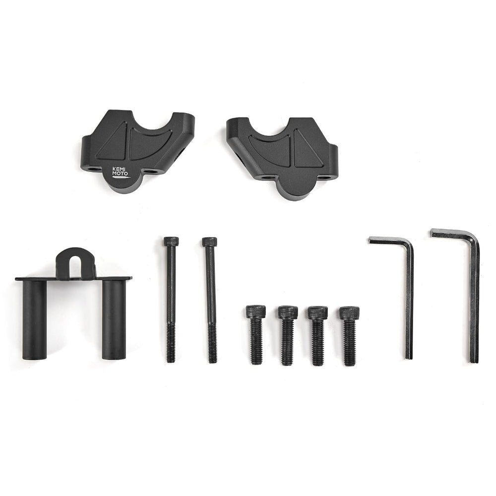 KEMIMOTO Rebel riser ergonomic riding posture preview.