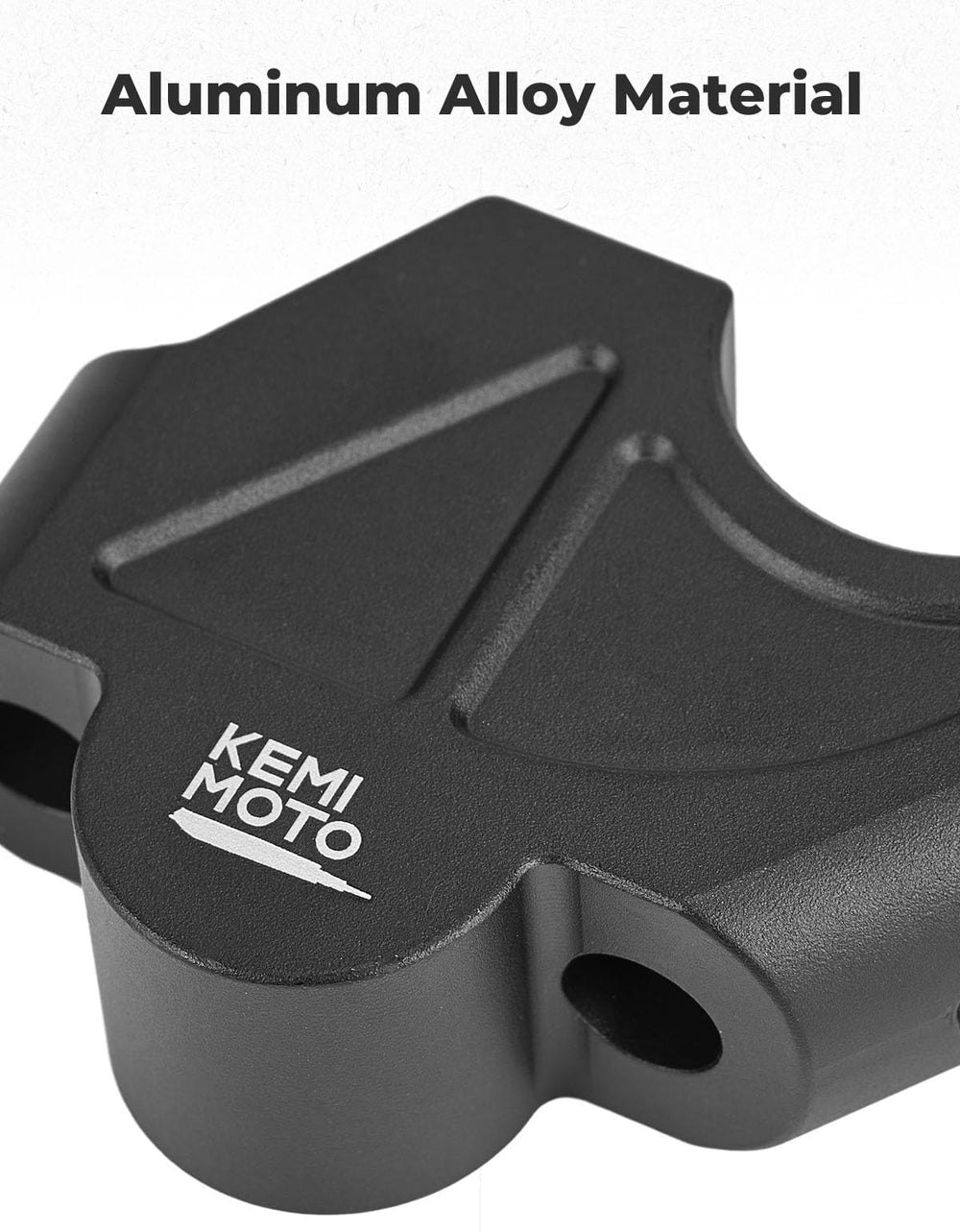 KEMIMOTO Rebel riser ready for ride in urban traffic.