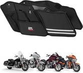KEMIMOTO saddle bag organizers side view show tidy space for touring gear