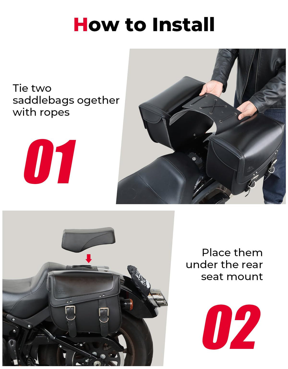 KEMIMOTO simple installation under rear seat with cords