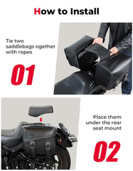 KEMIMOTO simple installation under rear seat with cords