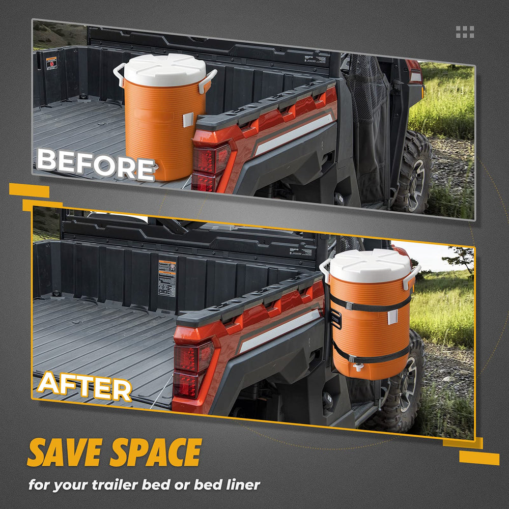 KEMIMOTO space-saving outside-mount design keeps interiors uncluttered.
