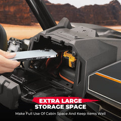 KEMIMOTO front-panel sponge buffer protects devices from bumps and scratches.