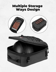 KEMIMOTO tail bag two-way zipper for easy access.