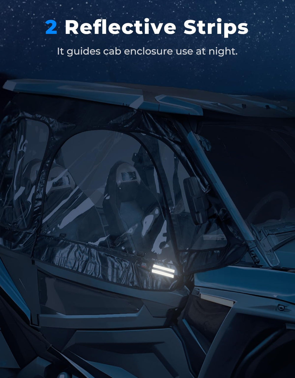 Rugged all-season cab setup balances protection and comfort on trails