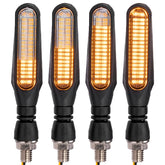 KEMIMOTO turn signal with 36 LED beads for high visibility day and night.