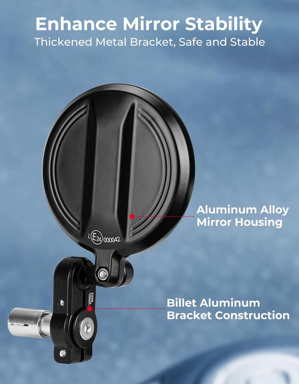 KEMIMOTO two installation methods for versatile mounting