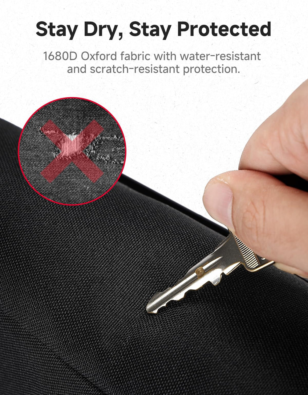 KEMIMOTO UTV bag organized compartments for gloves, phones, wallets.