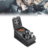 KEMIMOTO UTV center console armrest storage boosts on-the-go comfort and organization.