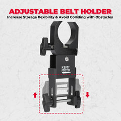 KEMIMOTO UTV belt holder anti-rust coating for all-season durability