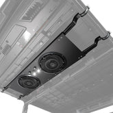 KEMIMOTO UTV dual 8-inch fan left-right tilt for targeted cooling.