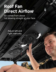 KEMIMOTO UTV IP66-rated fan resists dust and water.
