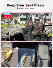 KEMIMOTO UTV seat cover 900D fabric offers durable protection and easy cleaning