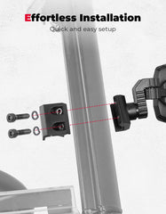 KEMIMOTO UTV mirror installs quickly with included hardware.