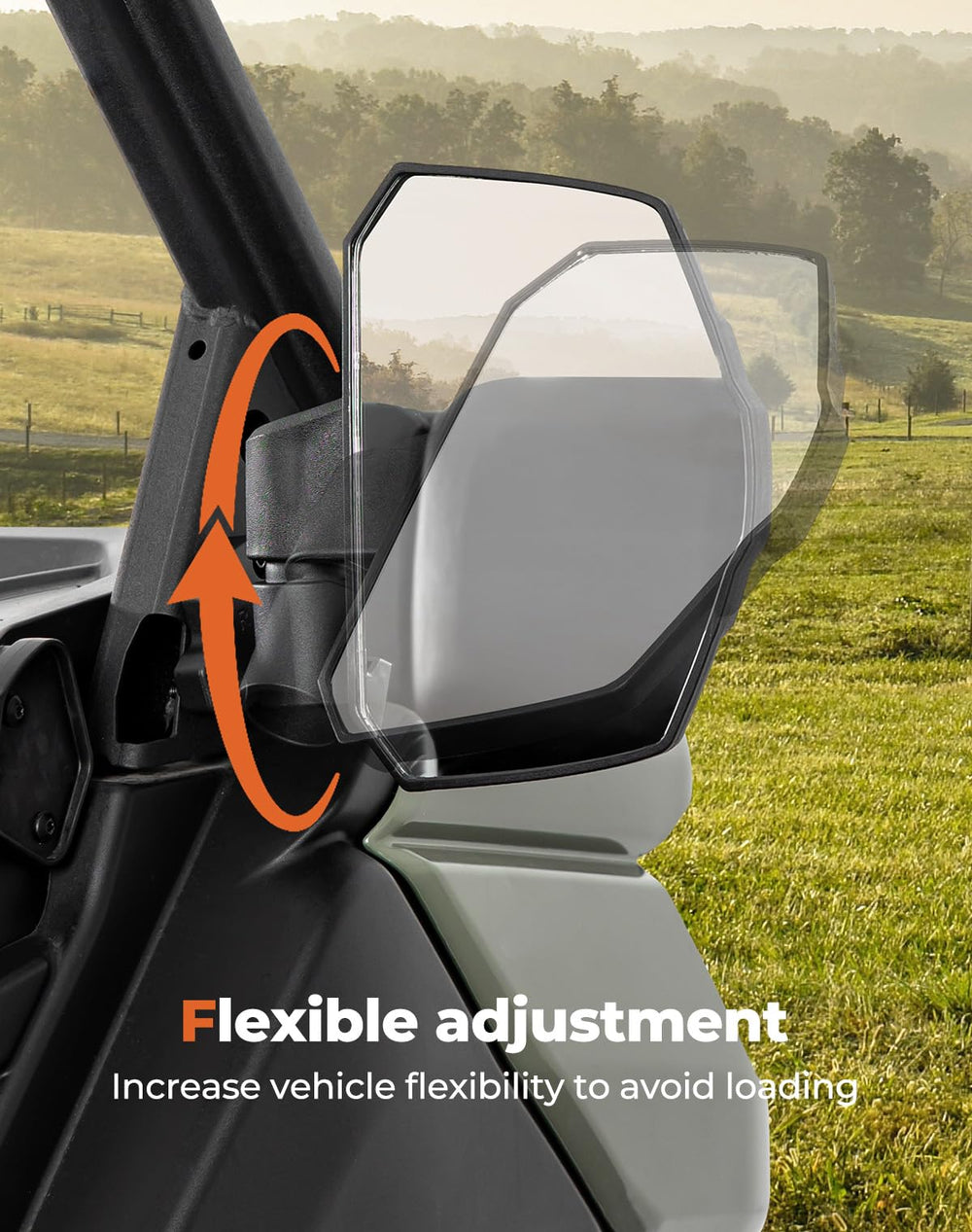 KEMIMOTO MAX HD7 mirror suited for MAX models