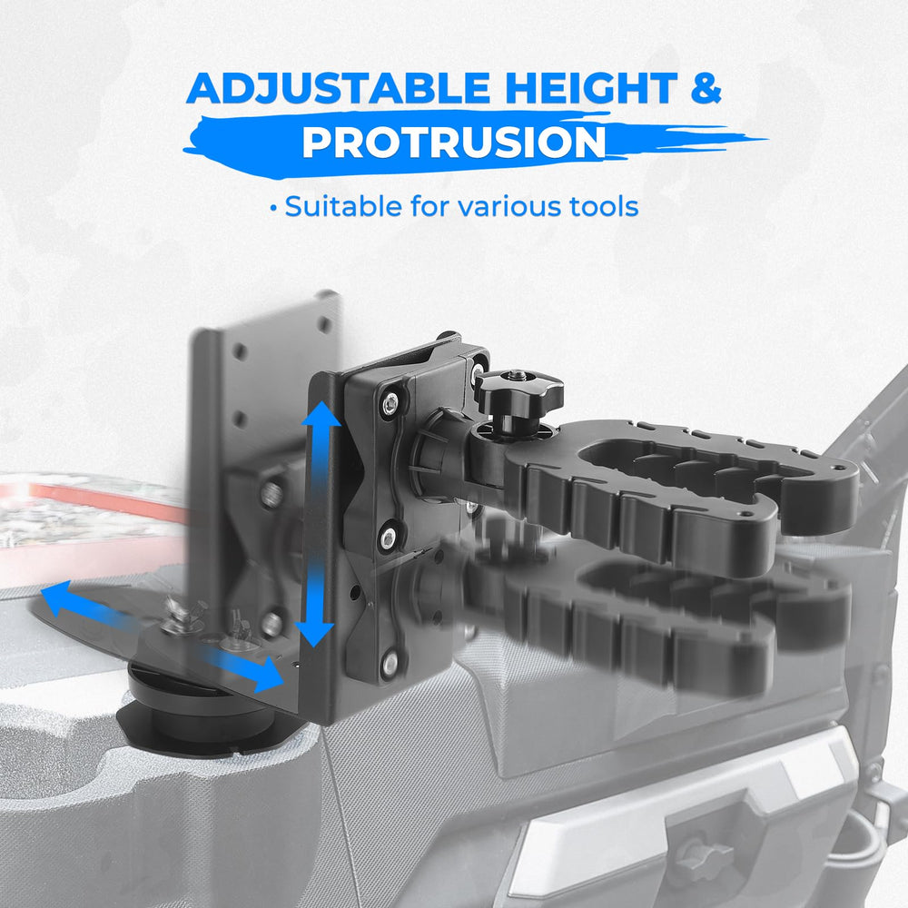 KEMIMOTO UTV tool holder with durable scratch-resistant base