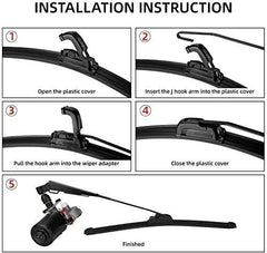 KEMIMOTO all-weather UTV wiper use for versatile outdoor conditions