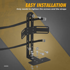 KEMIMOTO water cooler holder with easy installation for quick setup.