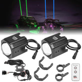 KEMIMOTO whipless LED light with 70mm lens for enhanced off-road visibility