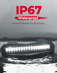 KEMIMOTO Wolverine RMAX4-compatible light supports rugged off-road illumination.
