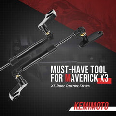 Packaging and contents of the Kemimoto X3 door opener kit