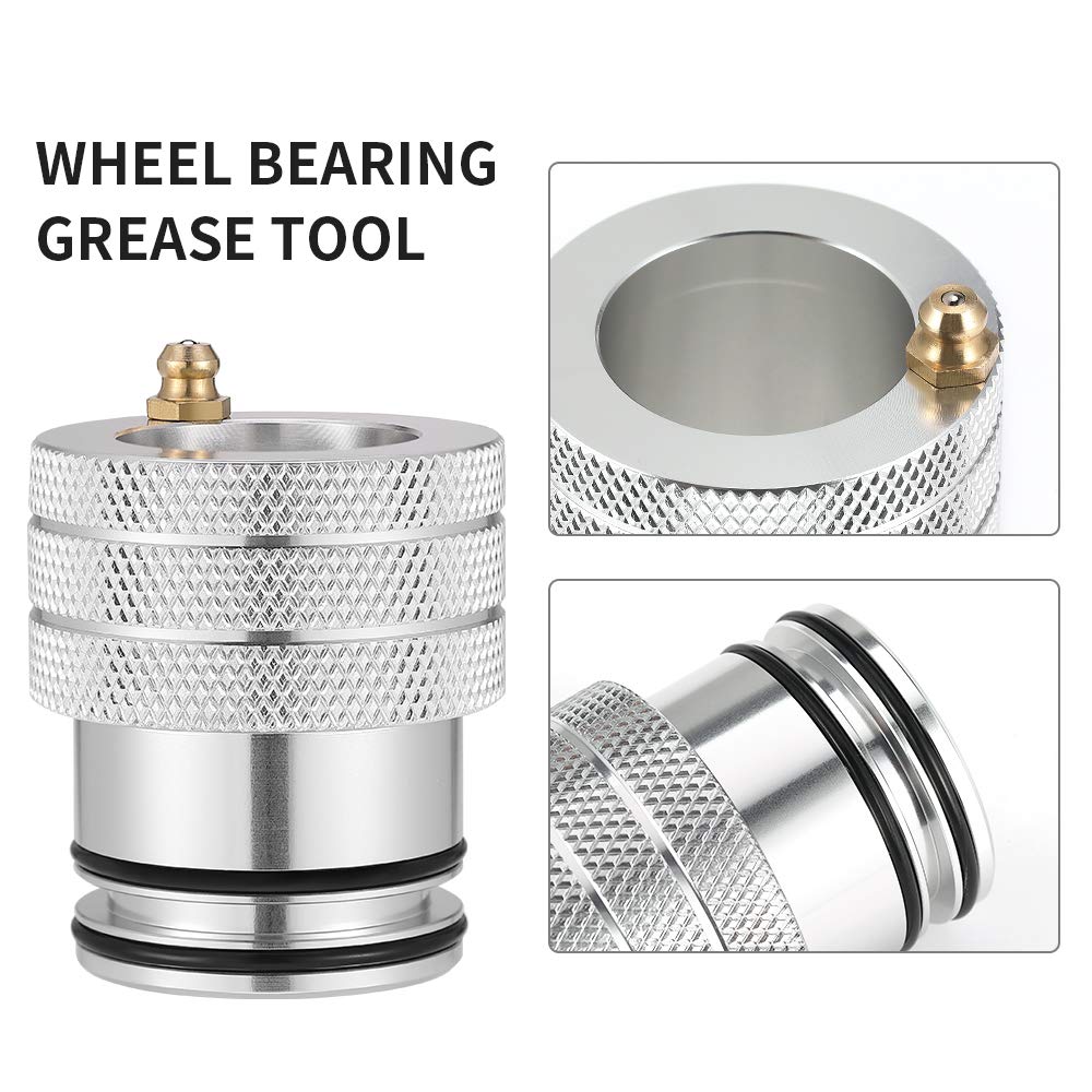 Grease flow visualization through Kemimoto X3 greaser confirms coverage during use