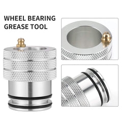Grease flow visualization through Kemimoto X3 greaser confirms coverage during use