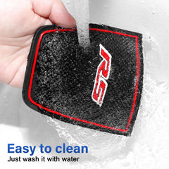 Kentuto Trax door pocket protector with red trim keeps clutter in check and easy to clean.