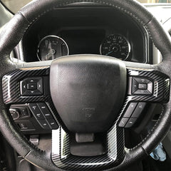 Keptrim ABS plastic carbon fiber look detail underlines durability.