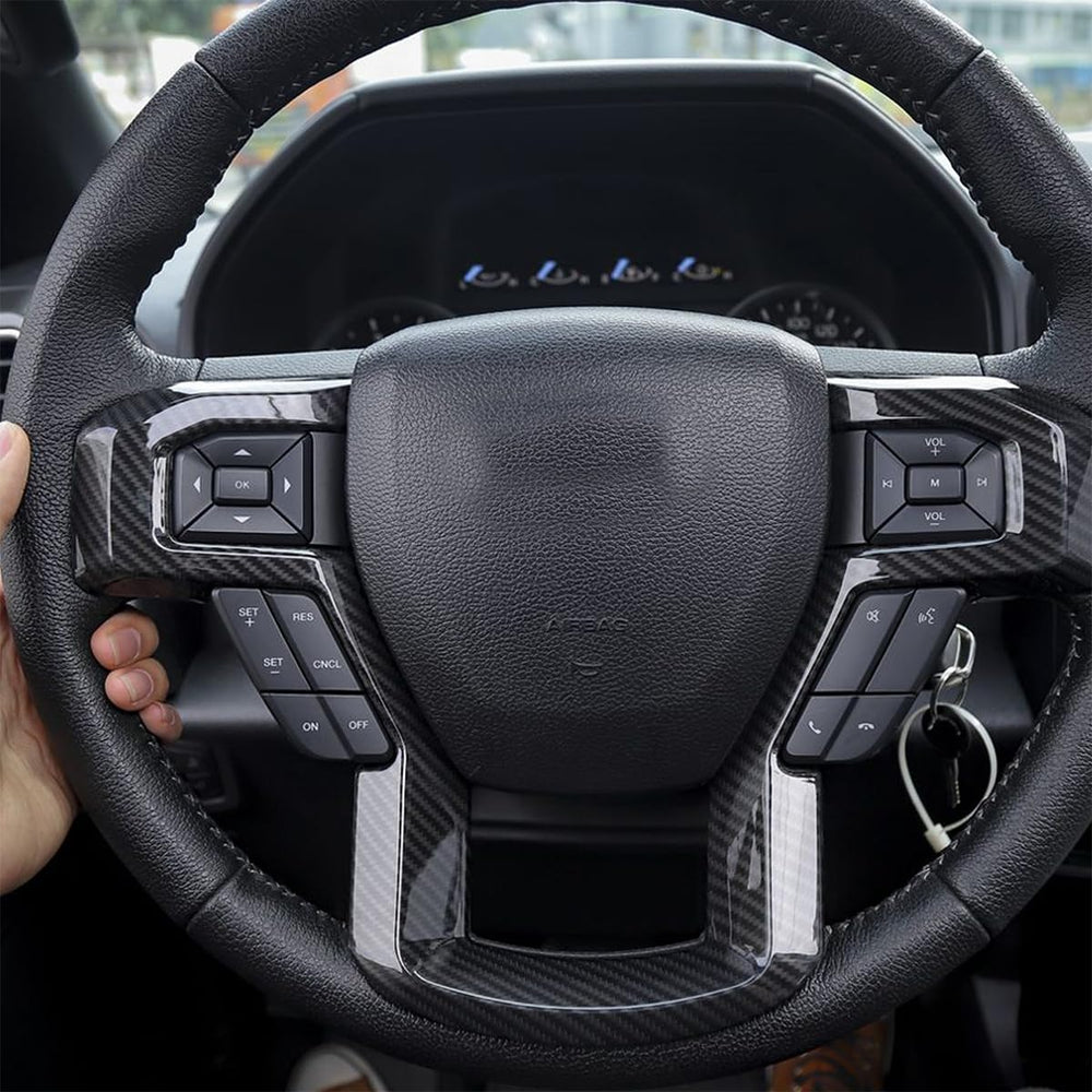 Keptrim F-150 interior upgrade view showcasing enhanced style.