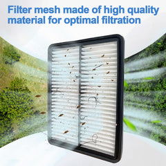 KEQGPCBE installation guide image showing a perfect Civic 1.8L filter fit.