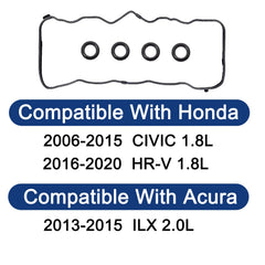 KERAIDMOTO VS50741R gasket on Honda Civic 1.8L, durable seal.