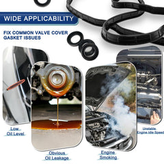 KERAIDMOTO VS50741R multi-layer sealing adapts to imperfect mating surfaces.