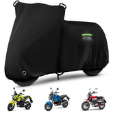 KERANTY Grom cover front view showing snug fit and water resistance